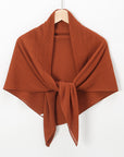 SH005  Best-Selling New Chiffon Crumpled Super Square Scarf, Solid Color Fashion Pleated Shawl Multi-Purpose Gauze Scarf