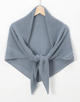 SH005  Best-Selling New Chiffon Crumpled Super Square Scarf, Solid Color Fashion Pleated Shawl Multi-Purpose Gauze Scarf