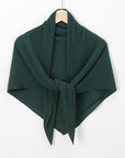 SH005  Best-Selling New Chiffon Crumpled Super Square Scarf, Solid Color Fashion Pleated Shawl Multi-Purpose Gauze Scarf