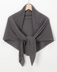 SH005  Best-Selling New Chiffon Crumpled Super Square Scarf, Solid Color Fashion Pleated Shawl Multi-Purpose Gauze Scarf