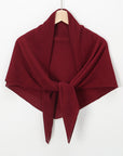 SH005  Best-Selling New Chiffon Crumpled Super Square Scarf, Solid Color Fashion Pleated Shawl Multi-Purpose Gauze Scarf