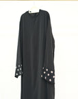 SA012 Small Daisy  Embroidery Closed Daily Nida Abaya