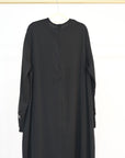 SA012 Small Daisy  Embroidery Closed Daily Nida Abaya