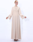 SA007 Multicoloured Folwer  Embroidery Aabaya